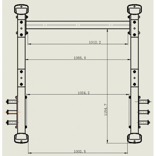 Impulse SL7014 частичная силовая стойка