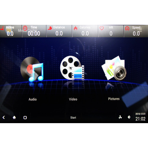 Impulse PT500H (X4-T LCD) профессиональная беговая дорожка