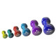 Aerofit AFVD0.5 гантели в виниловой оболочке 0,5 кг