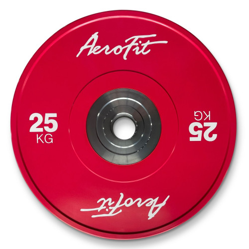 Aerofit AFBDC 25 кг бамперные диски для кроссфита, цветные