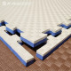 Мягкий модульный пол для детских игровых комнат 100x100 см., толщина модуля 2 см