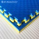 Будо-мат 100x100 см., толщина 4 см, тиснение пять полос