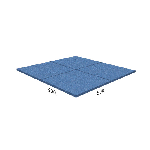 Резиновое покрытие Rubblex Sport 500x500 мм.