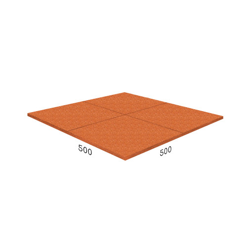 Резиновое покрытие Rubblex Sport 500x500 мм.